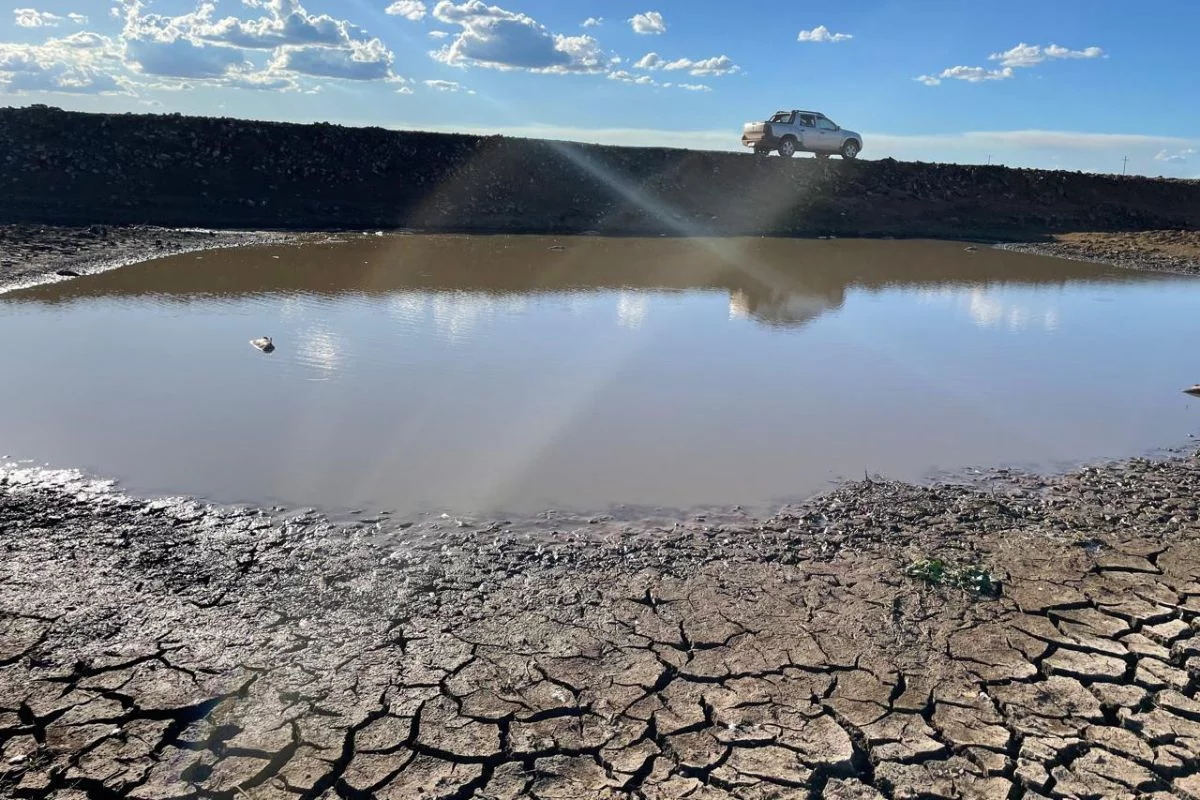 Estiagem em Itaqui, no Rio Grande do Sul (2023). Foto: Alexandre Foster/Arquivo Pessoal
