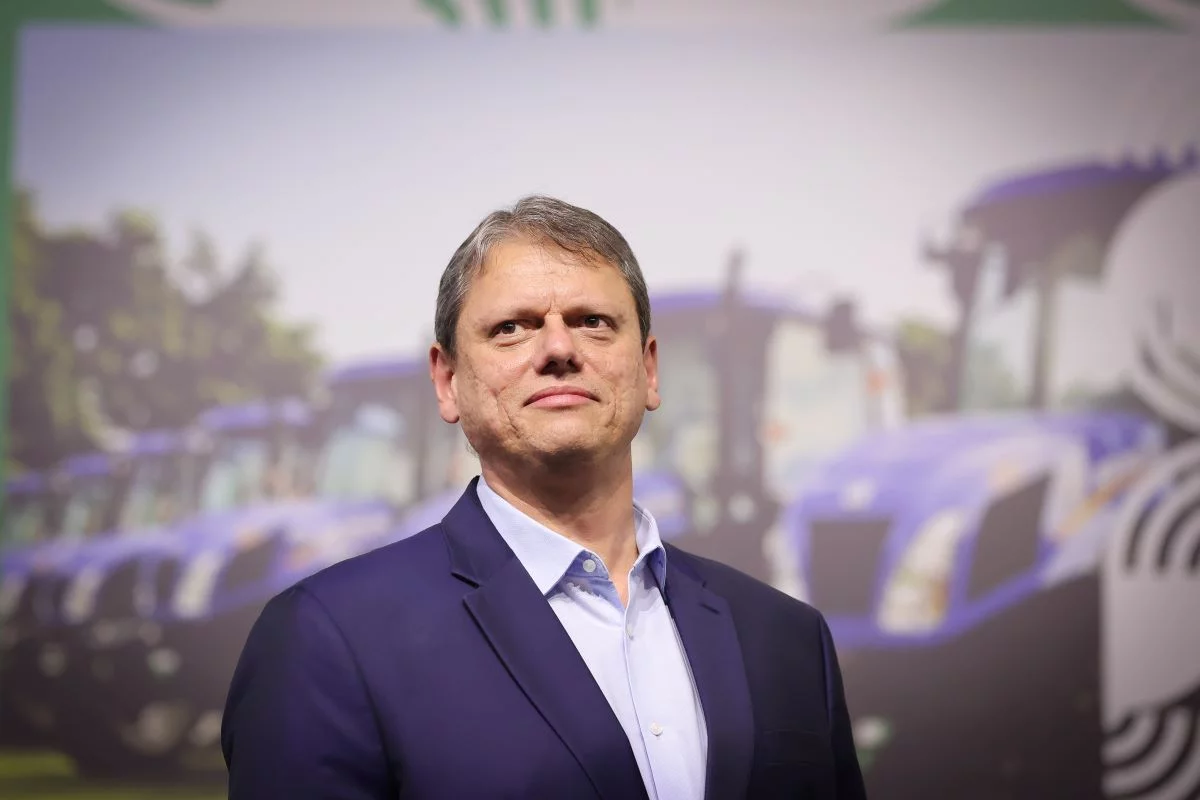Tarcísio diz que possível venda de área onde é realizada a Agrishow não foi discutida - Foto: Pablo Jacob/Governo do Estado de SP