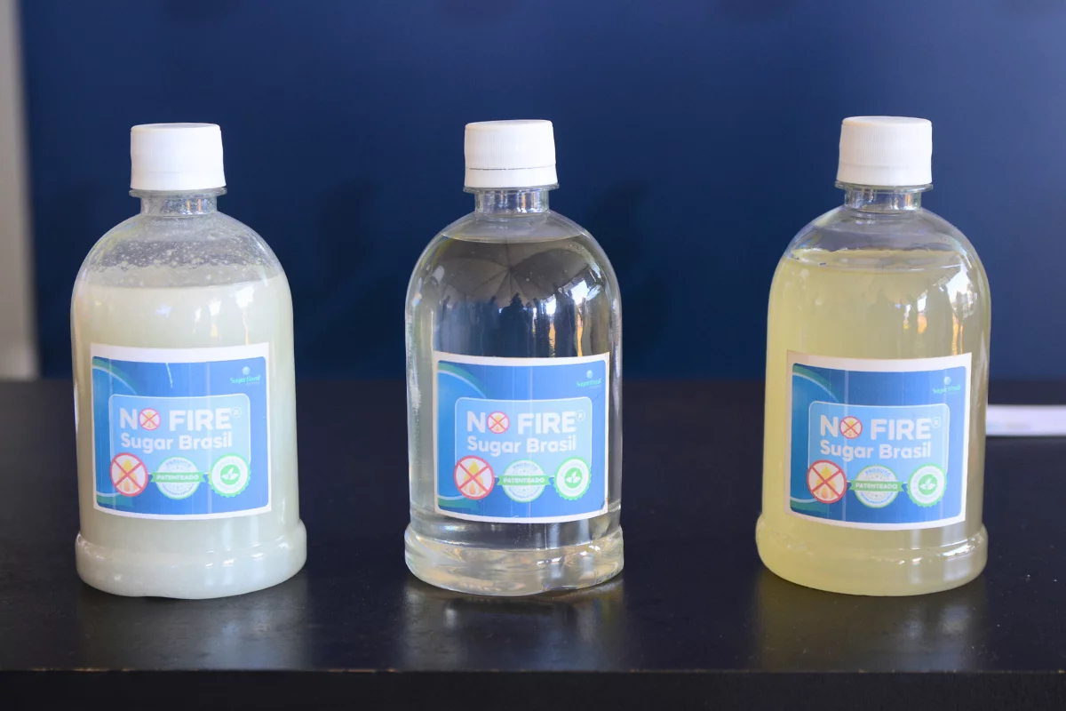 Produto tem três versões para uso em: sólidos, vegetações e hidrocarbonetos. Foto: Édson Luiz