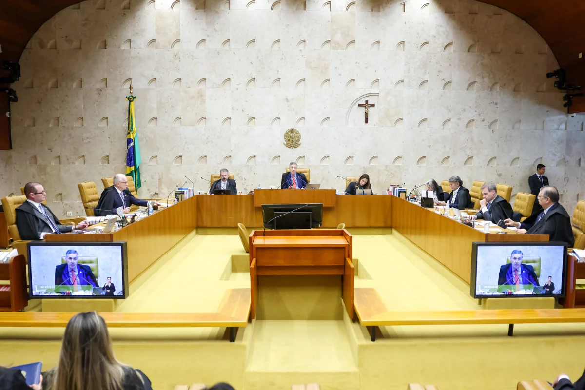 Sessão plenária do STF Foto Gustavo MorenoSTF