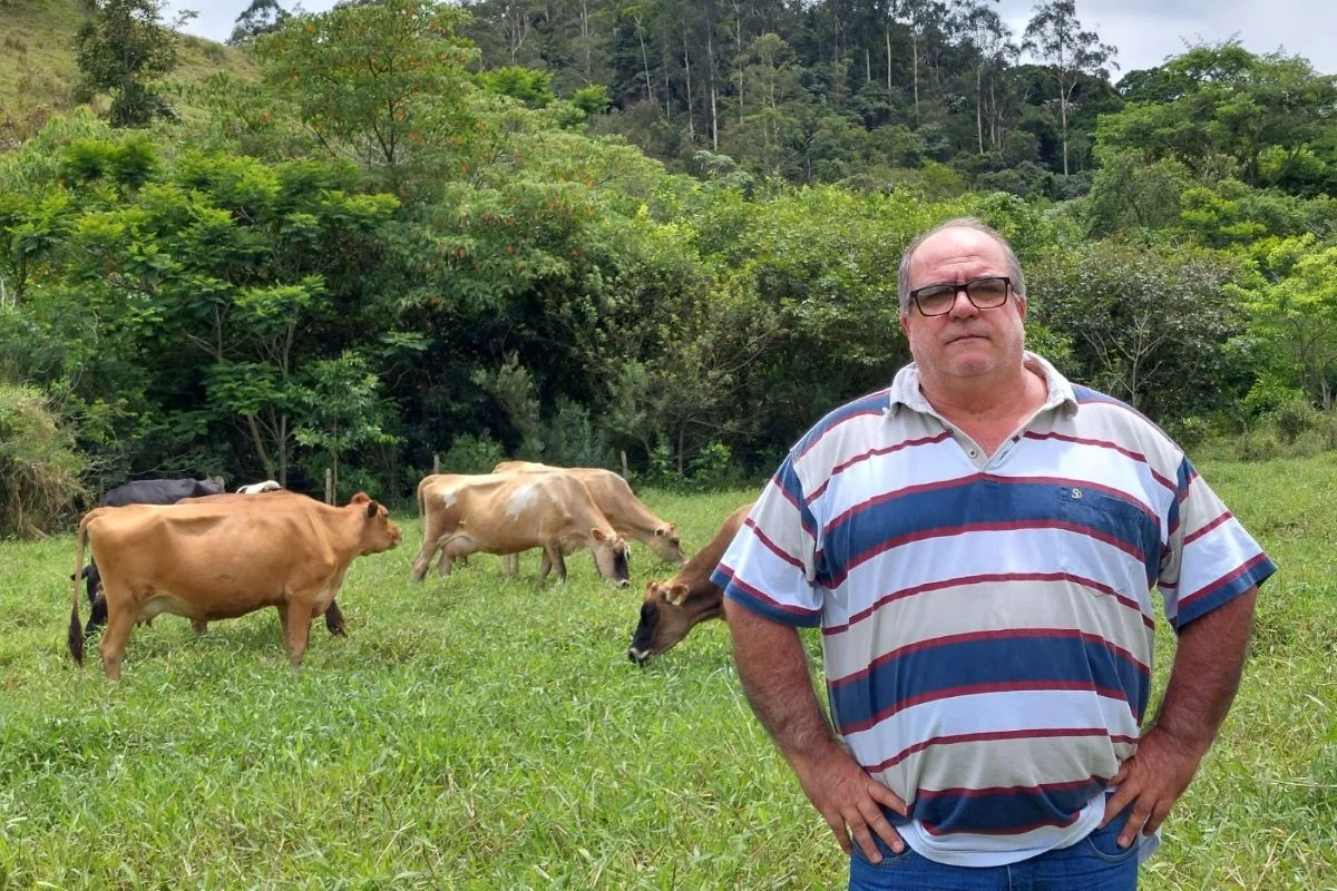 Médico veterinário, Wander se dedica a pensar maneiras de agregar valor à pecuária leiteira - Foto: João Carlos Faria