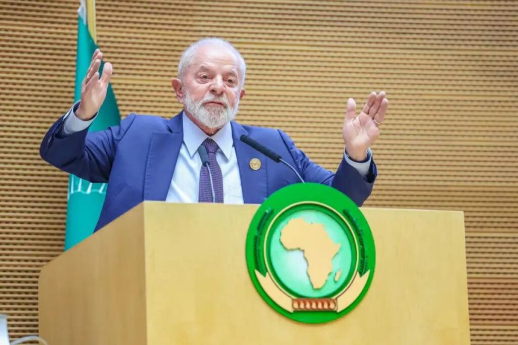 presidente Lula fala sobre Israel em viagem a Etiópia