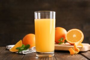 estoques de suco de laranja