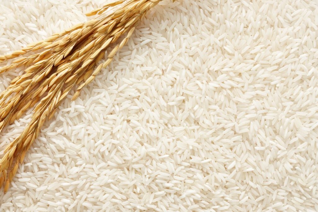 arroz sem casca